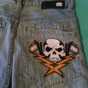 Ecko Unltd Baggy Jeans Men Sz 32 Great Condition